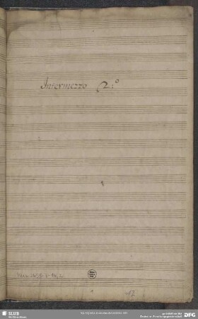 Despina Simona e Trespolo. Excerpts - Mus.2455-F-14,2 : V (3), vl (2), bc; MenR 144