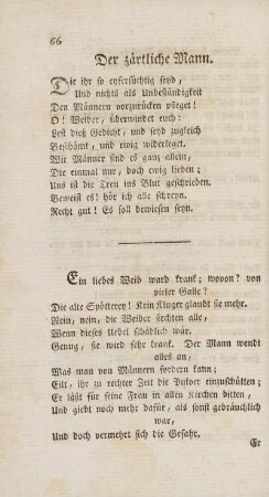Der zärtliche Mann