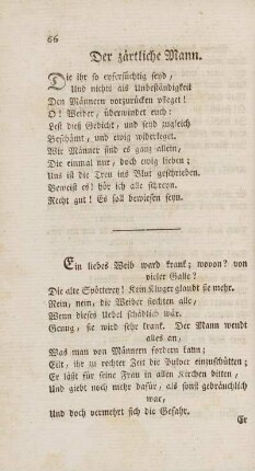 Der zärtliche Mann
