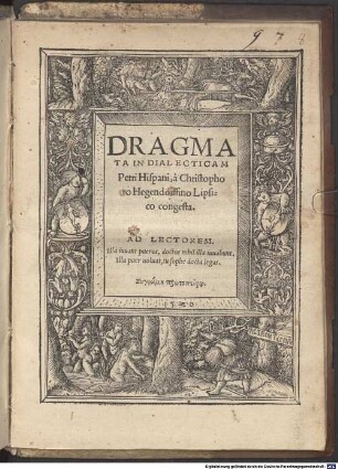 Dragmata In Dialecticam Petri Hispani