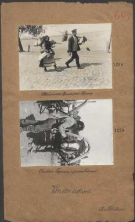 Ukrainischer Bauer und Bäuerin