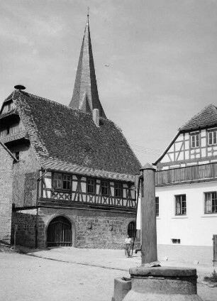 Dörrenbach Kreis Südliche Weinstraße. Rathaus (1590)