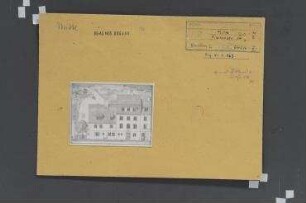 Straßenansicht. Berlin, Mitte, Fischerstraße 21/Köllnische Straße 14