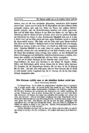 Wie Simtram erzählt, was er als römischer Soldat erlebt hat