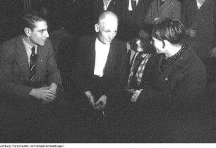 Zwickau, Freie Deutsche Jugend (FDJ), Kongress der Jugendaktivisten und Jugendbrigaden mit Adolf Hennecke, 21./22. November 1948