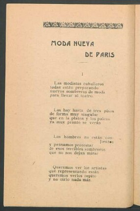 Moda nueva de Paris