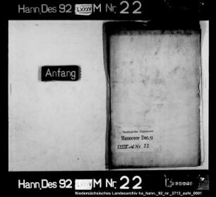 Monroy, Louis de, Leutnant beim Regiment von Hugo: Untersuchung wegen unziemlichen Betragens