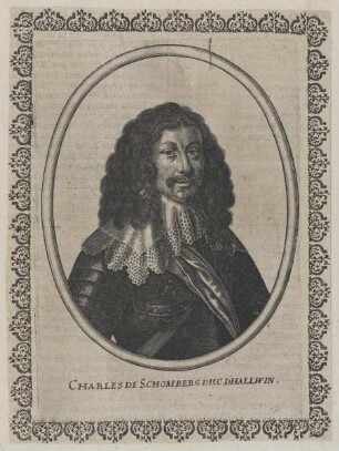 Bildnis des Charles De Schomberg, Duc d'Hallwin