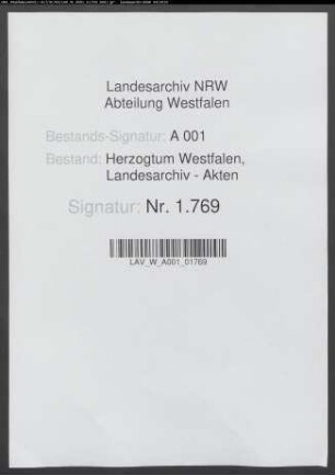 Errichtung und Privilegierung einer Apotheke in Erwitte