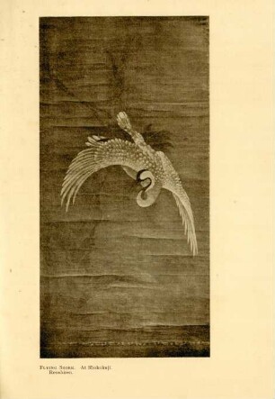 Flying storck. At Shokokuij. Renshiren