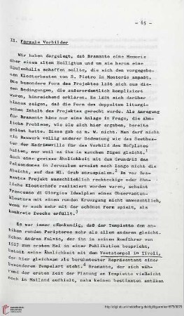 IX: Formale Vorbilder