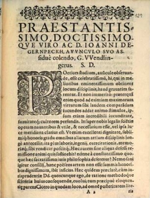 Epainoi pro felici ineuntis anni auspicio ad ... Joann. Degernpeck Vilsbiburga consulem
