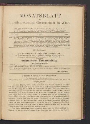Nr. 153. April. 1896