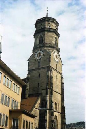 Stuttgart: Turm der Stiftskirche