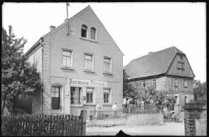 Boritz. Dorfplatz