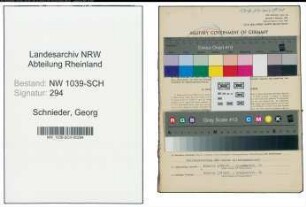 Entnazifizierung Georg Schnieder , geb. 03.08.1906 (Buchhalter)