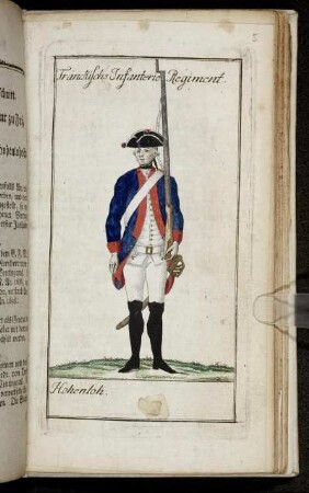Fränckisches Infanterie Regiment. Hohenloh.