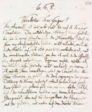 Brief an Willi Geiger