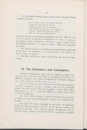 XI. The Salutation and Conception.