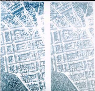 Leipzig, Innnenstadt (senkrecht-Bildpaar)