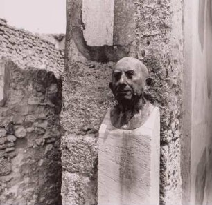 Pompeji, Porträtkopf Lucius Caecilius Iucundus (Kopie)