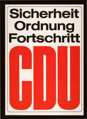 CDU, Landtagswahl 1968