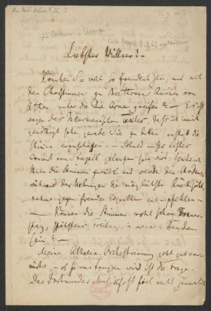 Brief an Franz Wüllner : 23.09.1861