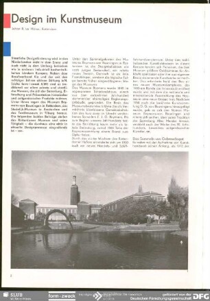 Design im Kunstmuseum : Design in den Niederlanden