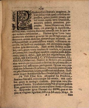De ʿeryat nāšîm seu ornatu mulierum : locum Jesaiae difficilem cap. III, vers. 16 seqq.