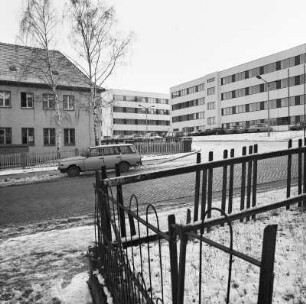 Dresden-Gittersee, Karlsruher Straße 111. Ehem. Reinst-Silizium-Werk (heute Technisches Büro SIEMENS; 1980/1989)