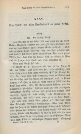 577-588 Neue Briefe des alten Benedictiners an seinen Neffen : Schluss