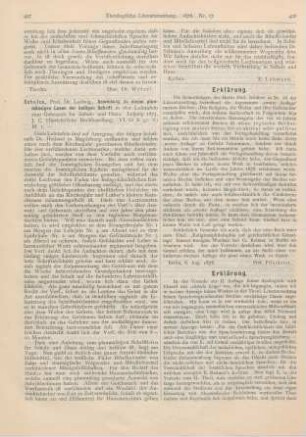 427-428 [Rezension] Schulze, Ludwig, Anweisung zu einem planmässigen Lesen der heiligen Schrift in vier Lesetafeln zum Gebrauch für Schule und Haus