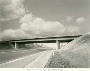 Westerbachbrücke, 1957-1958