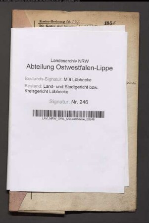 Erblasser: Boedeker, Heinrich Mathias:
