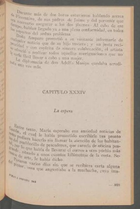 Capítulo XXXIV - La espera