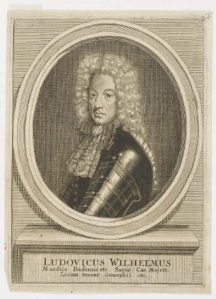 Bildnis des Ludovicus Wilhelmus, Marchio Badensis