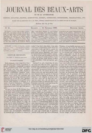 Nr. 21 (15. Novembre 1860)
