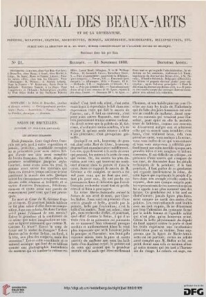 Nr. 21 (15. Novembre 1860)