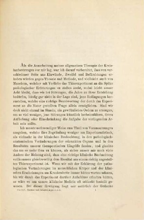 Handbuch der allgemeinen Therapie, [4,2]. Zusätze und Erläuterungen zur allgemeinen Therapie der Kreislaufs-Störungen