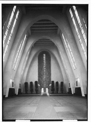 Krematorium Ohlsdorf (Hamburg-Ohlsdorf): Inneres der Kapelle : SchumacherWV Nr. 280