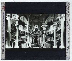 Wolfenbüttel, St.-Trinitatiskirche : Innenansicht