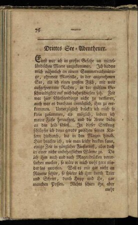 Drittes See-Abentheuer