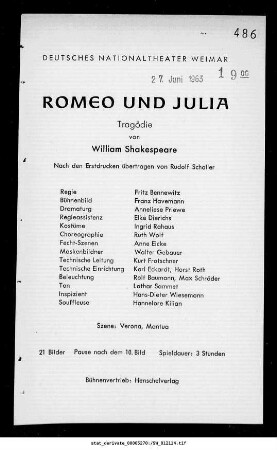 Romeo und Julia