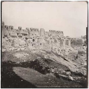 Ruinen, Baalbek: Ansicht einer Wand