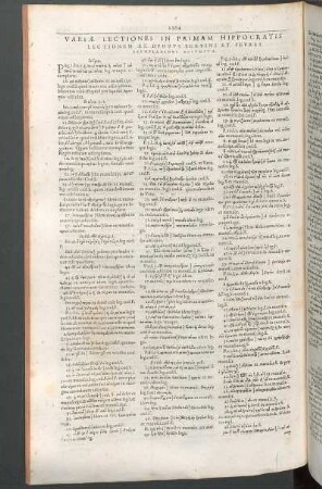 Variae lectiones in primam Hippocratis lectionem ...