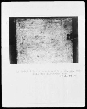 Petrus Pictaviensis — Einband aus hellem Leder über Holz —