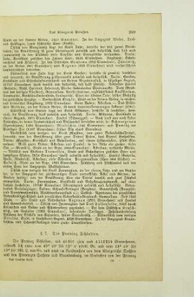 7. Die Provinz Schlesien