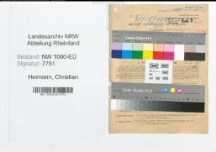 Entnazifizierung Christian Heimann, geb. 13.07.1891 (Polizist)