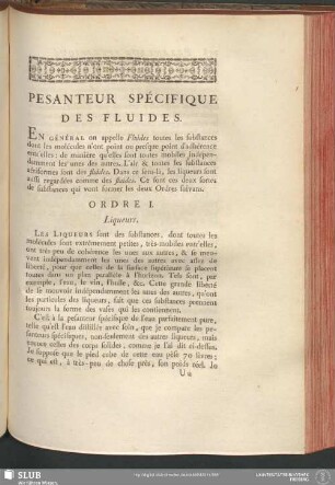 Pesanteur Spécifique Des Fluides