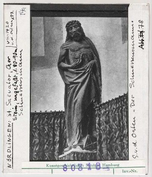 Nördlingen, St. Salvator: Chor, Schmerzensmann